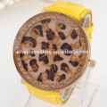 Big Dial Leopard Muster Damen Student Vogue Uhr